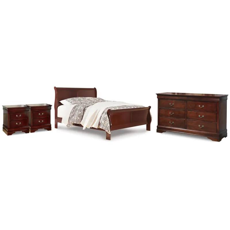 Alisdair Queen Sleigh Bed, Dresser and 2 Nightstands
