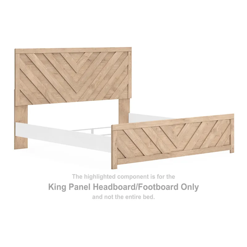Sanginlane King Panel Headboard/Footboard