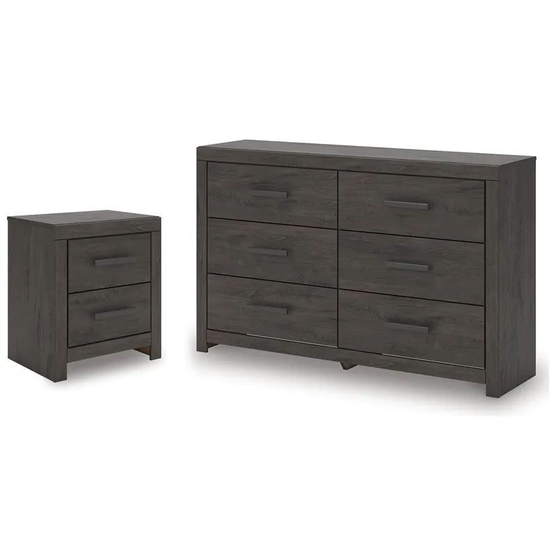 Prendonea Dresser and Nightstand