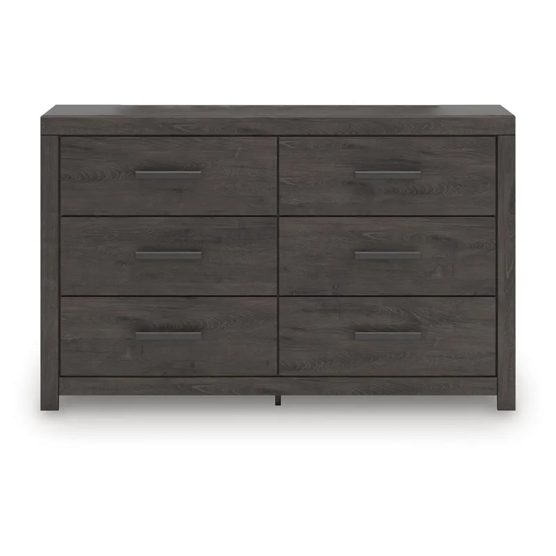 Prendonea King Panel Bed, Dresser and Nightstand