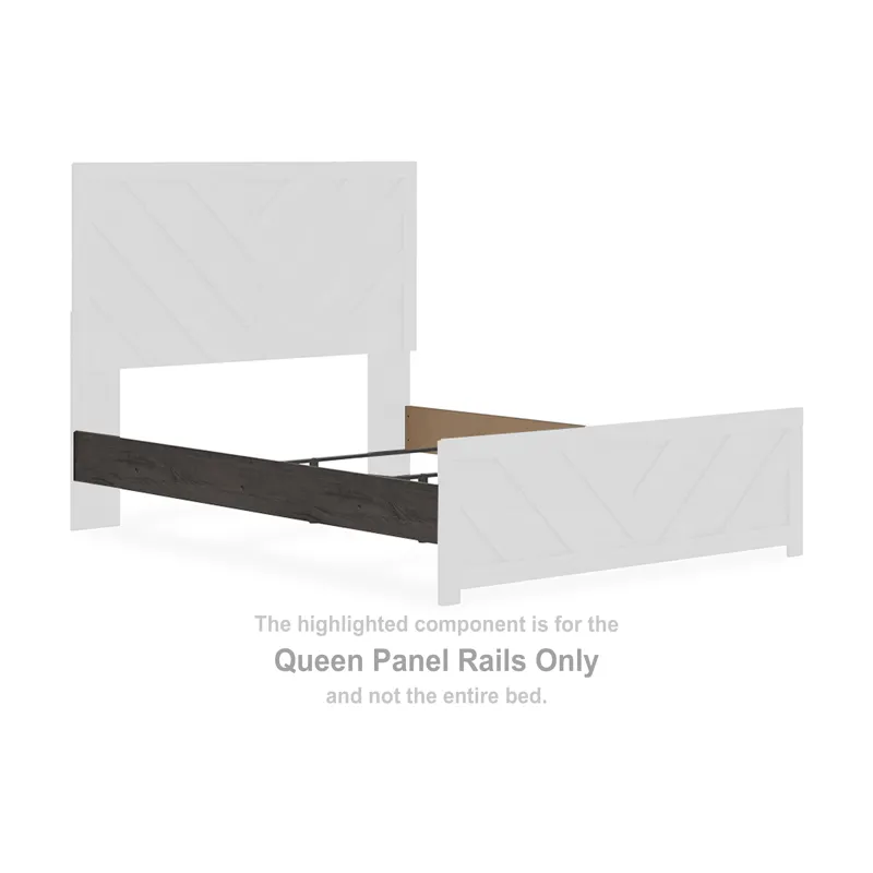 Prendonea Queen Panel Rails