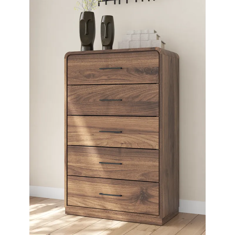 Fortlorn Queen Panel Bed, Dresser, Chest and 2 Nightstands