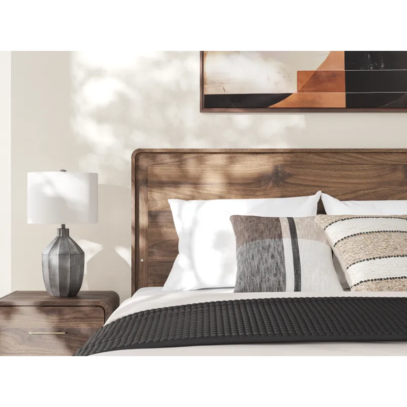 Fortlorn Queen Panel Bed, Dresser, Mirror and Nightstand