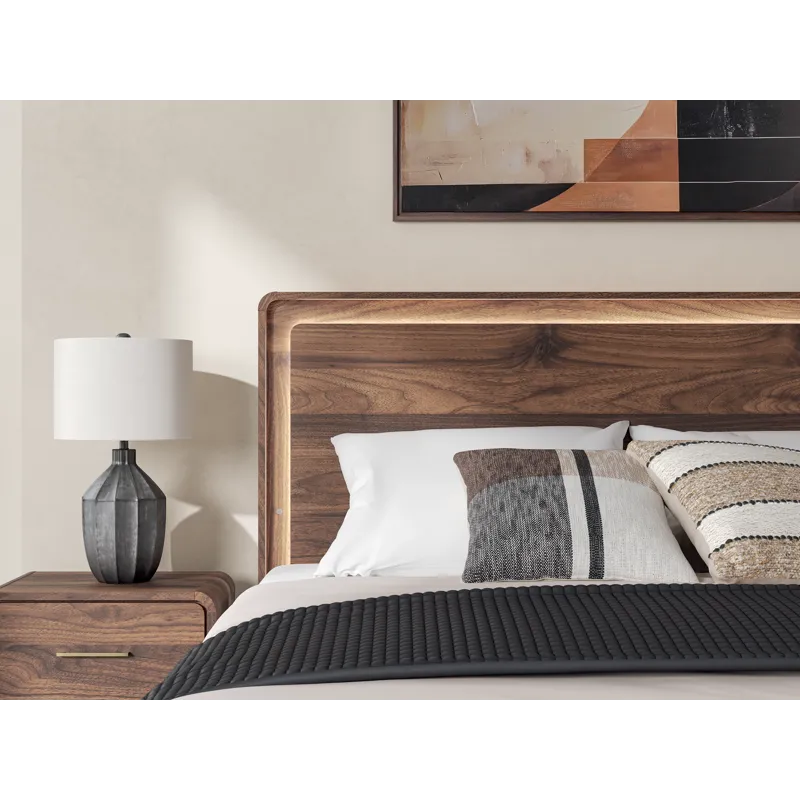 Fortlorn King Panel Bed, Dresser and Nightstand