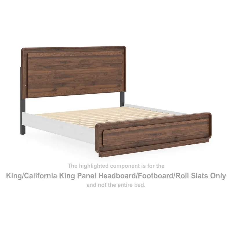 Hollinaze King/California King Panel Headboard/Footboard/Roll Slats