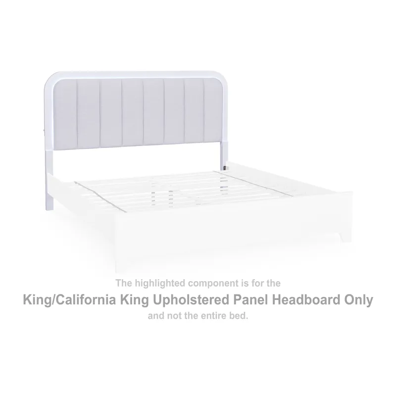 Jarlee King/California King Upholstered Panel Headboard