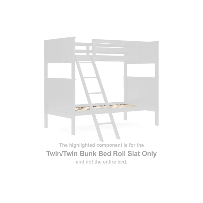 Nextonfort Twin/Twin Bunk Bed Roll Slat