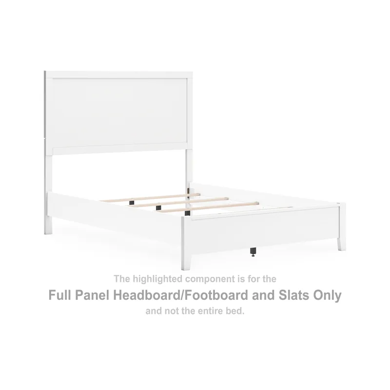 Binterglen Full Panel Headboard/Footboard and Slats