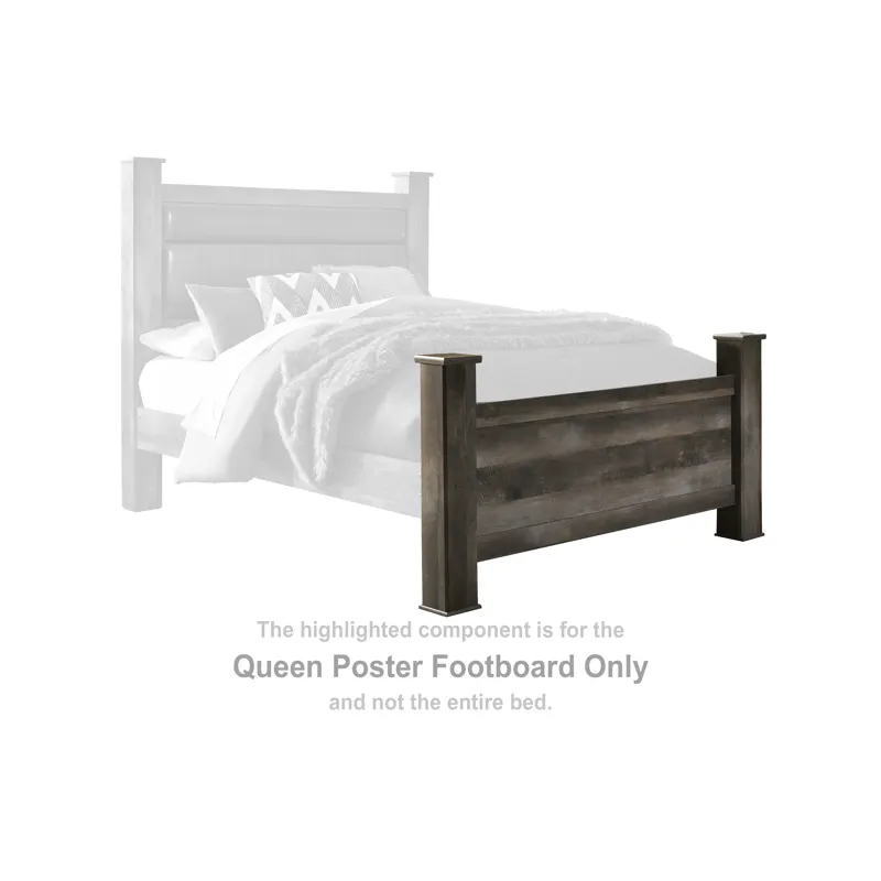 Wynnlow Queen Poster Footboard