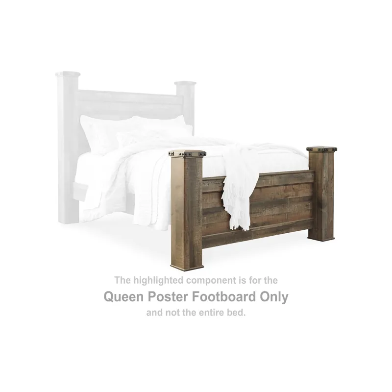 Trinell Queen Poster Footboard