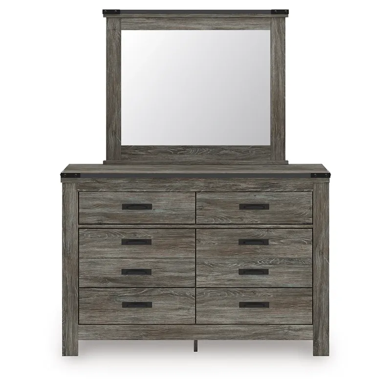 Frandern Queen Panel Bed, Dresser and Mirror