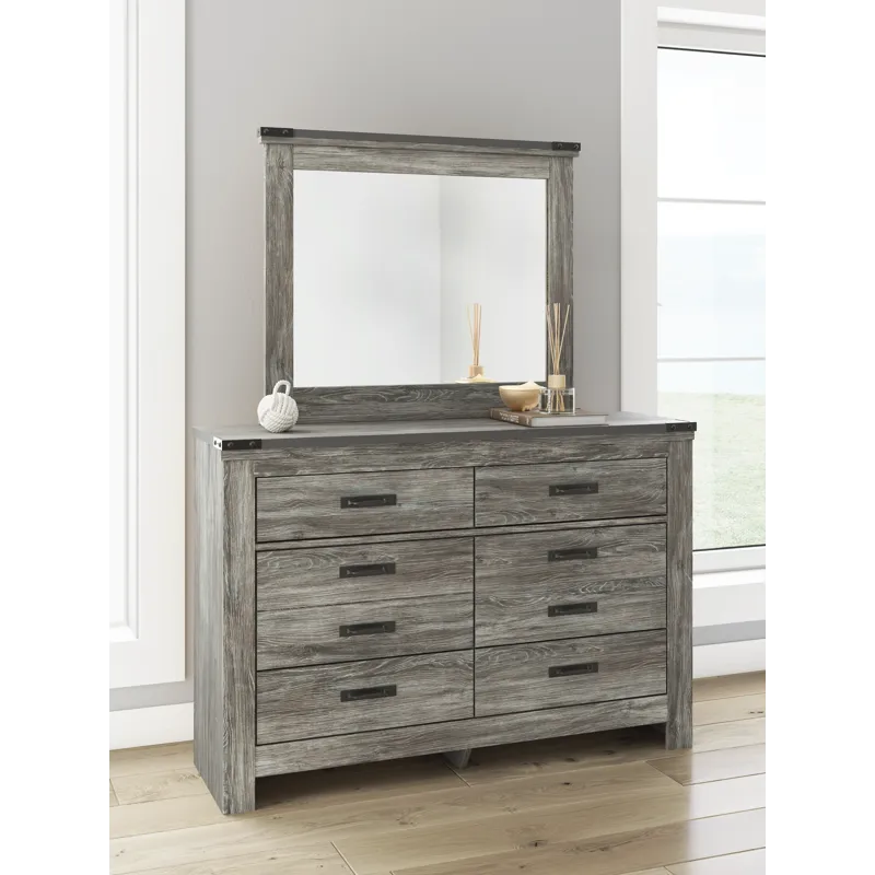 Frandern Queen Panel Bed, Dresser and Mirror