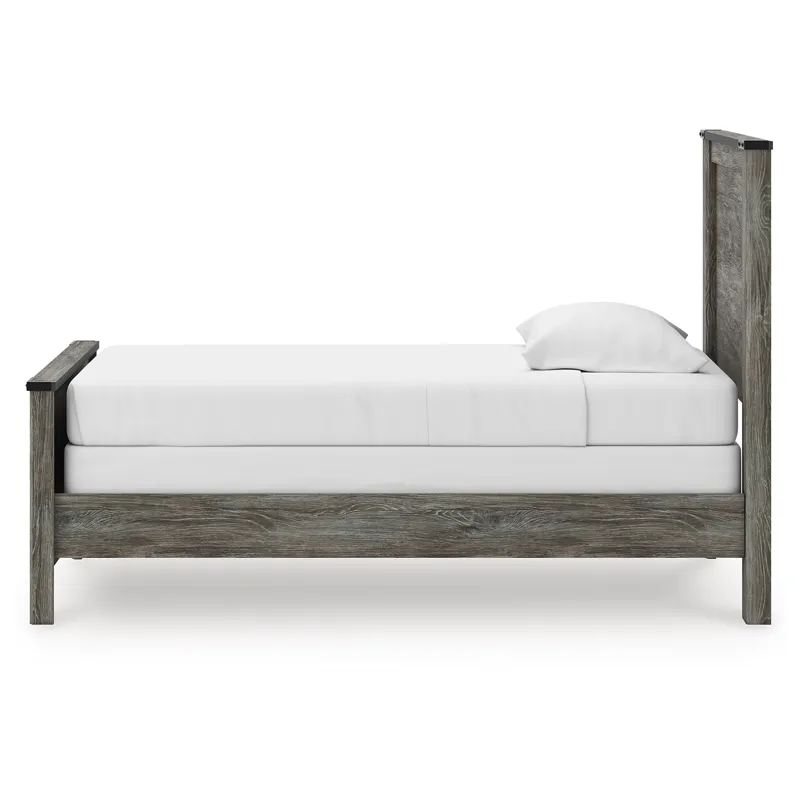 Frandern Twin Panel Bed, Dresser and Mirror