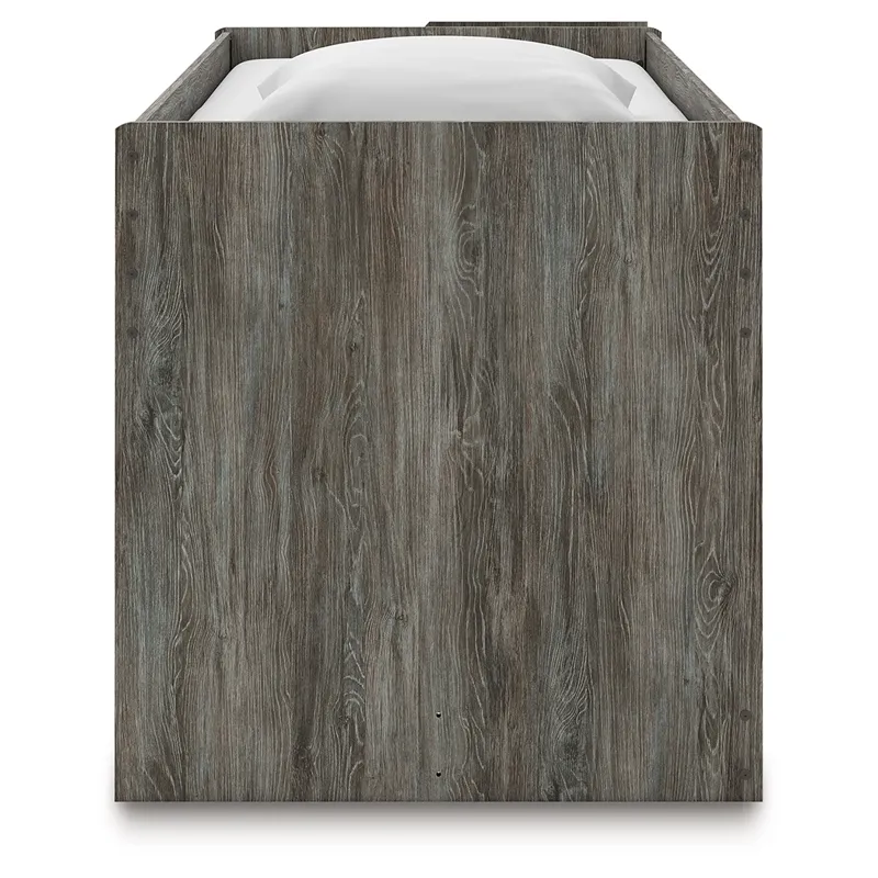 Frandern Twin Loft Bed with Drawer Storage