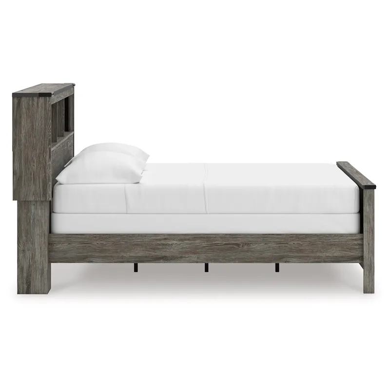 Frandern Full Bookcase Panel Bed