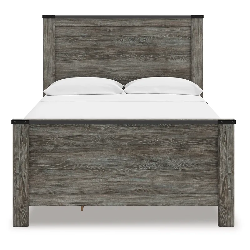 Frandern Full Panel Bed with Storage