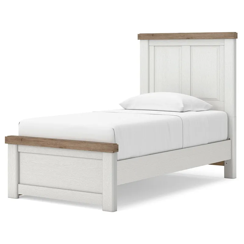 Savonport Twin Panel Bed with Storage