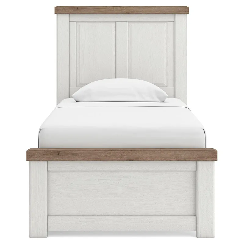 Savonport Twin Panel Bed with Storage