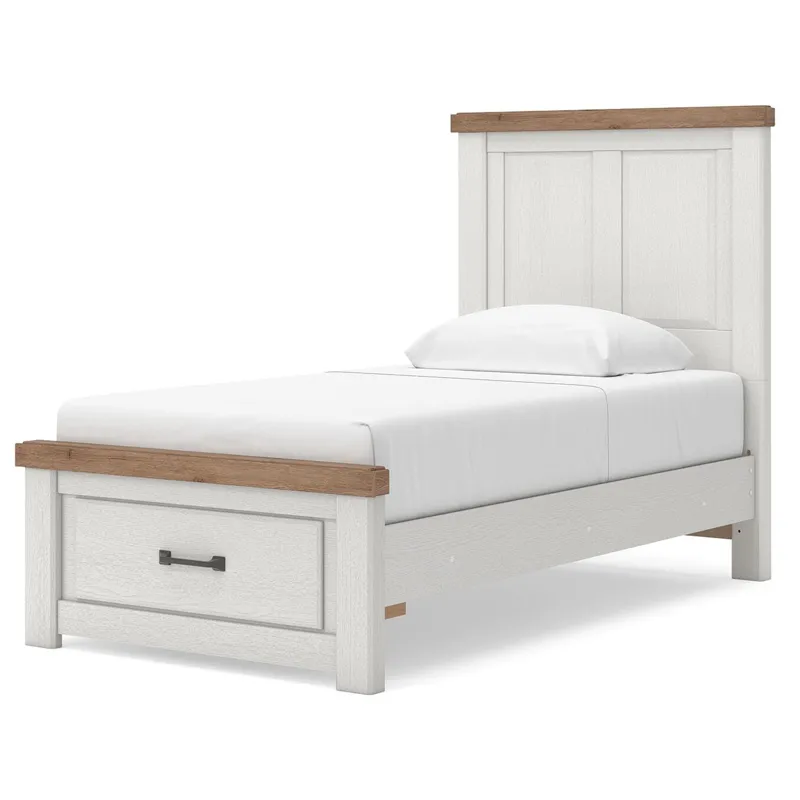 Savonport Twin Panel Storage Bed
