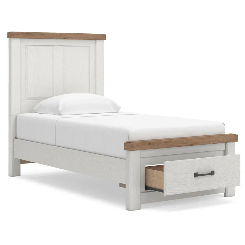 Savonport Twin Panel Storage Bed