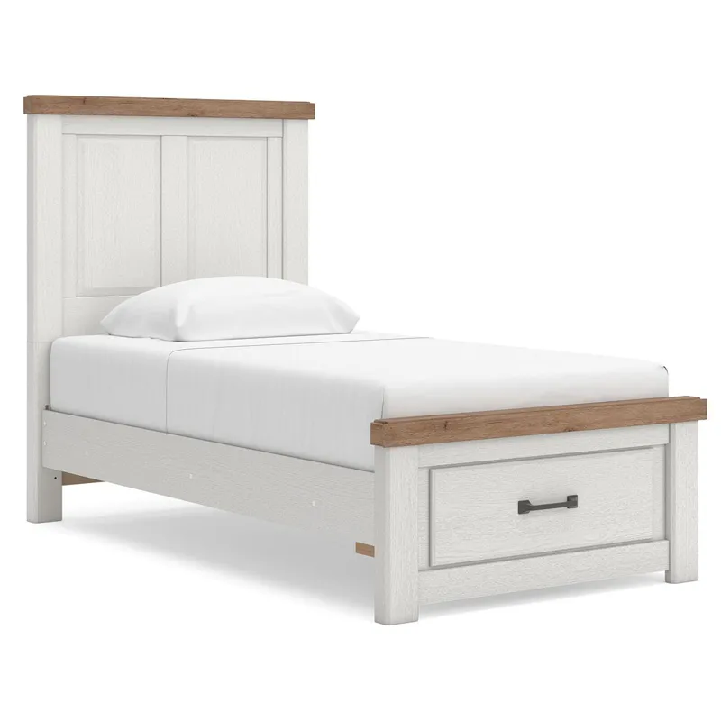 Savonport Twin Panel Storage Bed