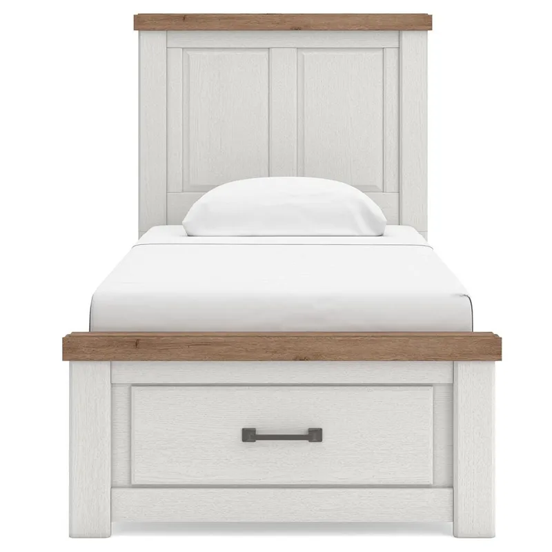 Savonport Twin Panel Storage Bed