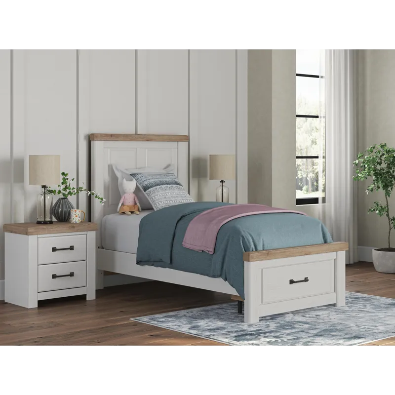 Savonport Twin Panel Storage Bed