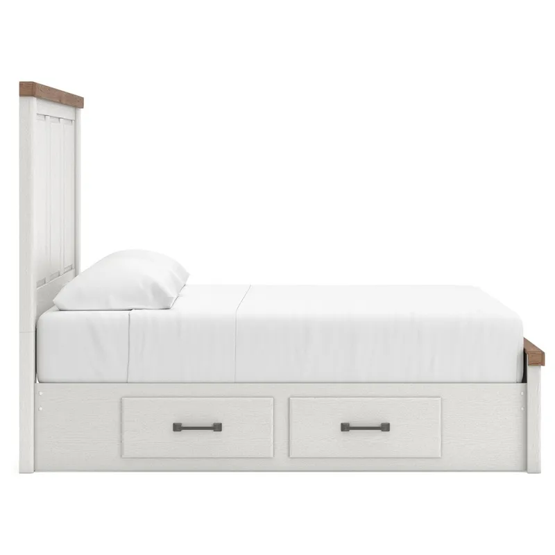 Savonport Queen Panel Bed with Storage