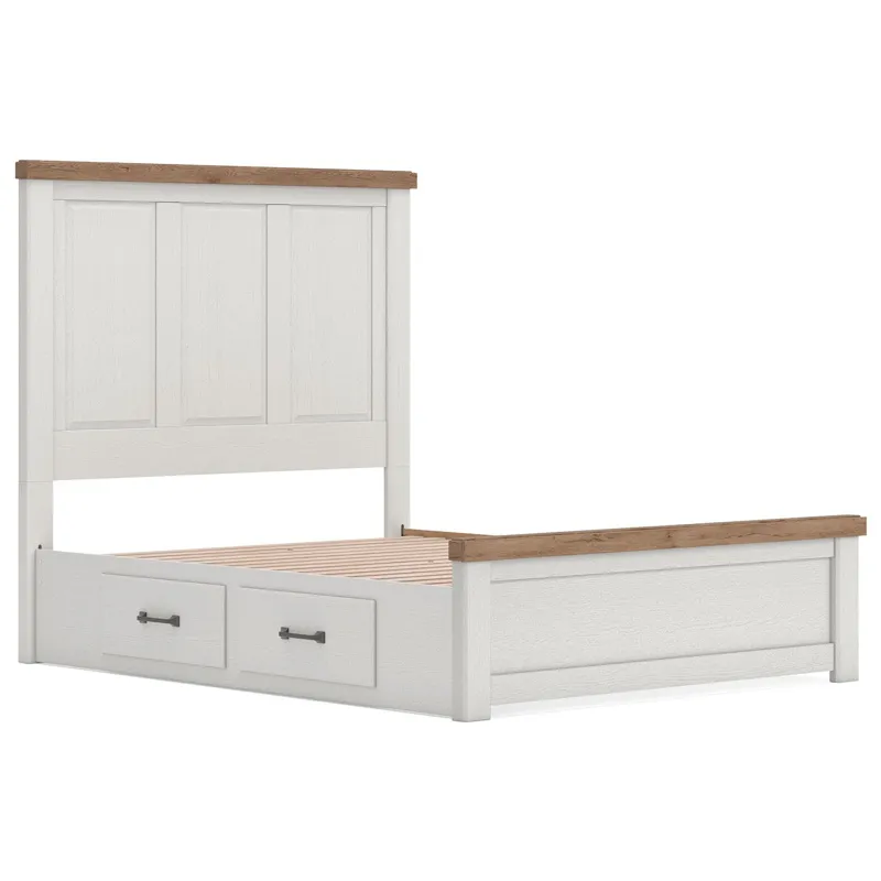 Savonport Queen Panel Bed with Storage