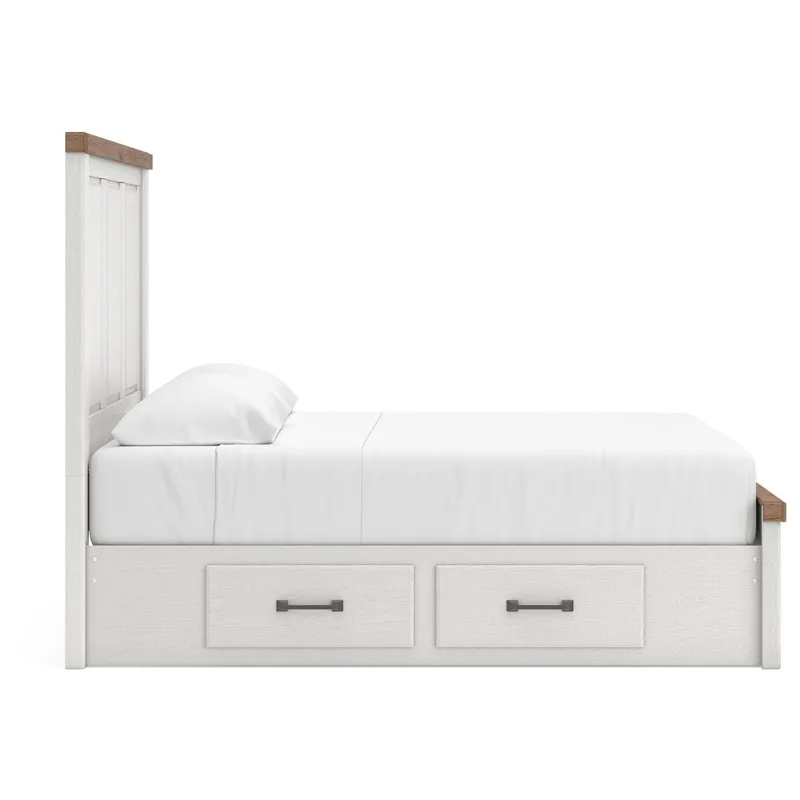 Savonport Queen Panel Bed with Storage