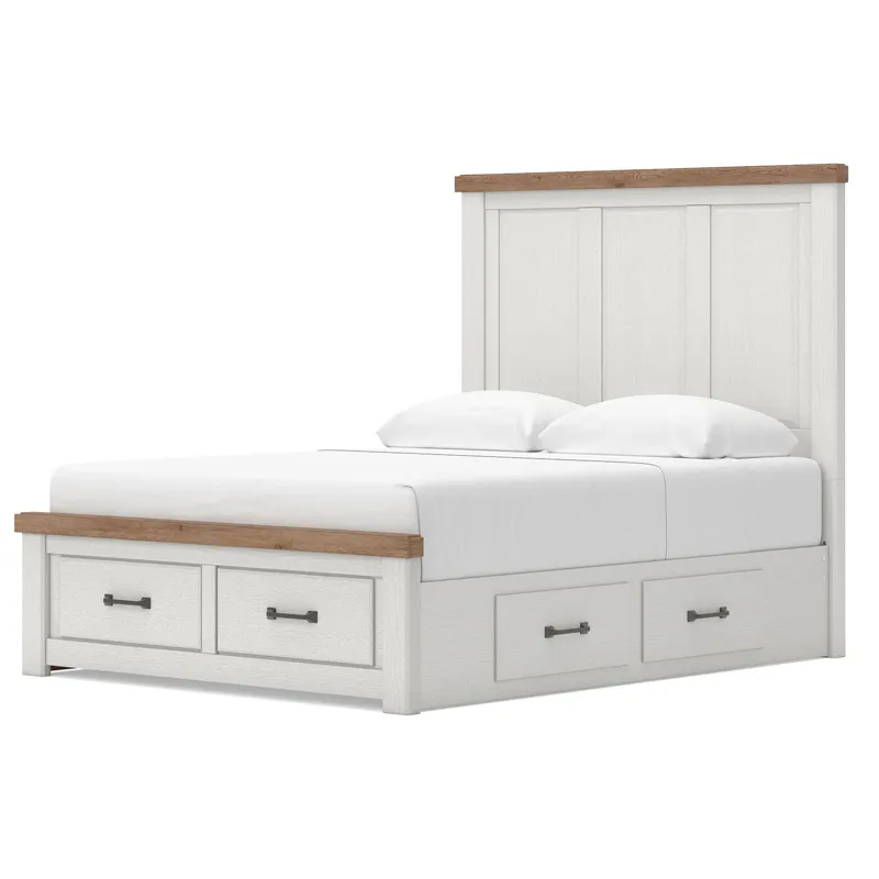 Savonport Queen Panel Storage Bed