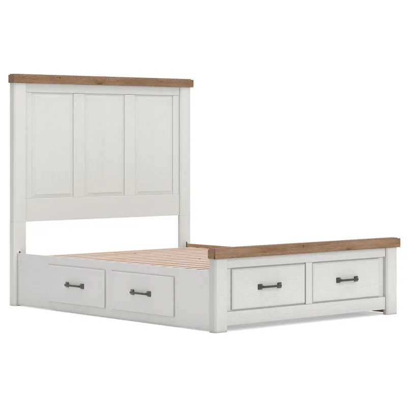 Savonport Queen Panel Storage Bed