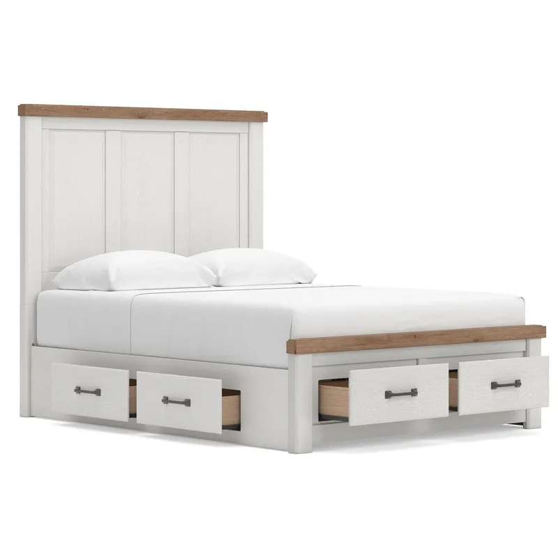 Savonport Queen Panel Storage Bed