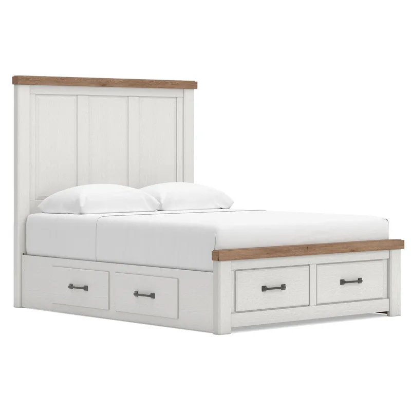 Savonport Queen Panel Storage Bed