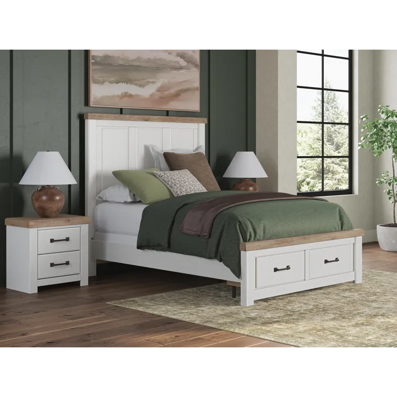 Savonport Queen Panel Storage Bed