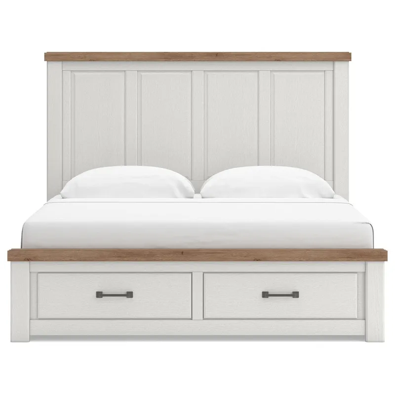 Savonport King Panel Storage Bed
