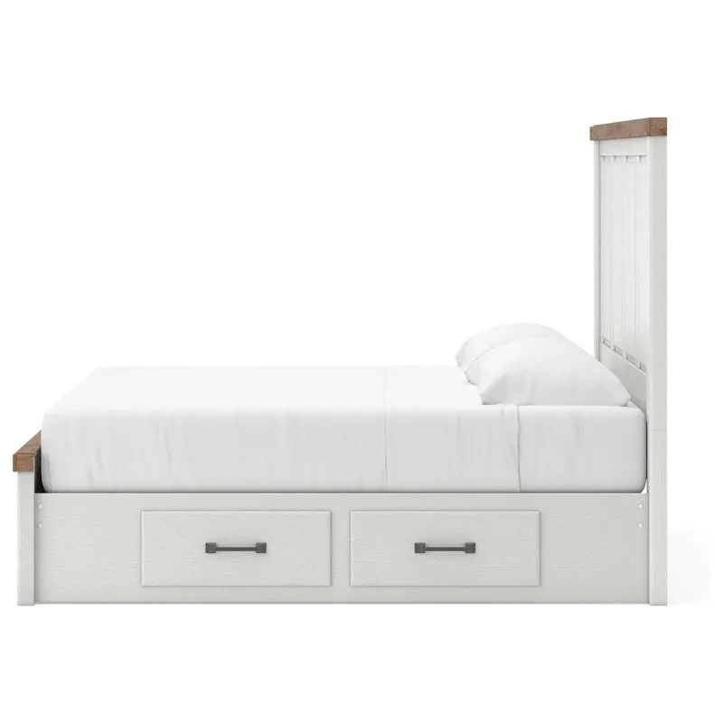 Savonport King Panel Storage Bed