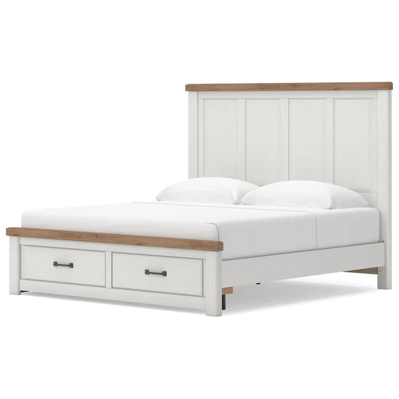 Savonport King Panel Storage Bed