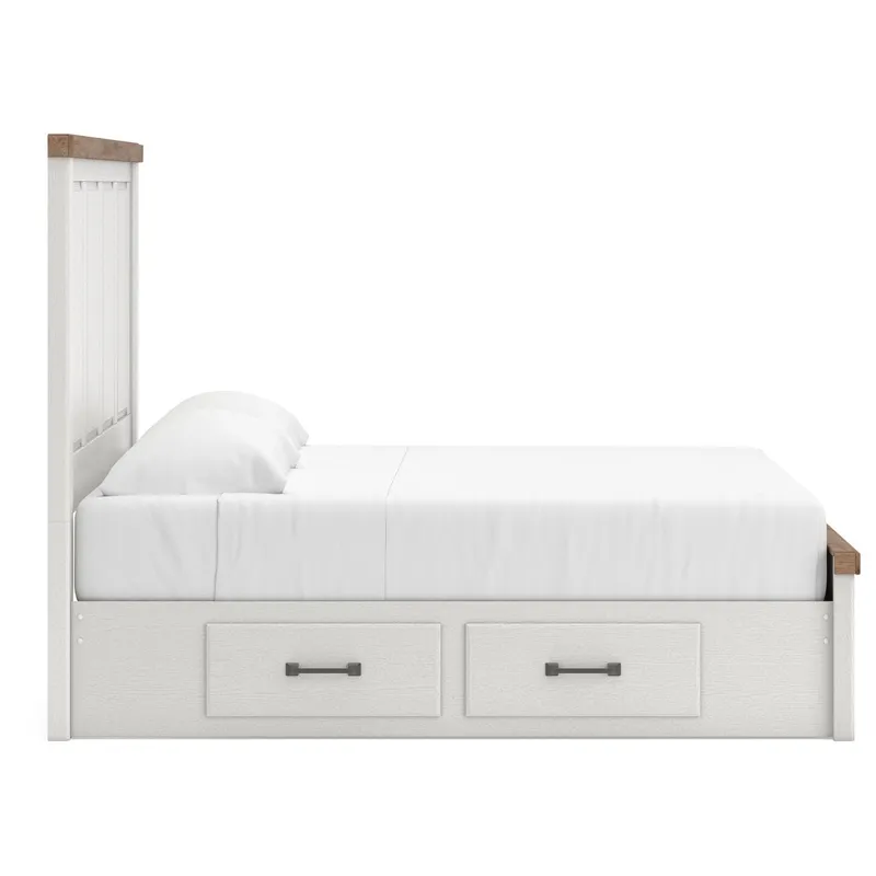 Savonport King Panel Storage Bed