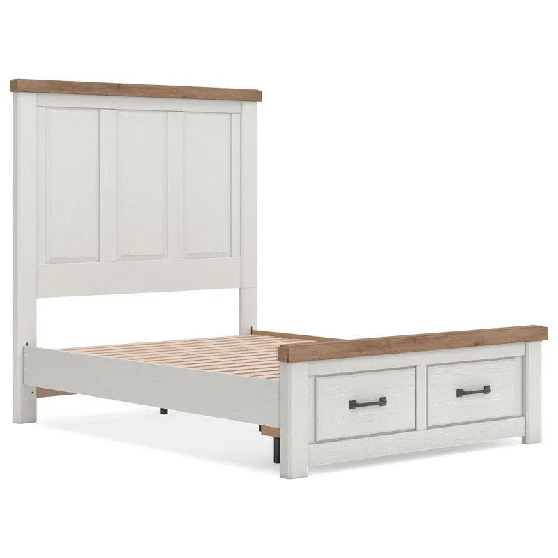 Savonport Full Panel Storage Bed