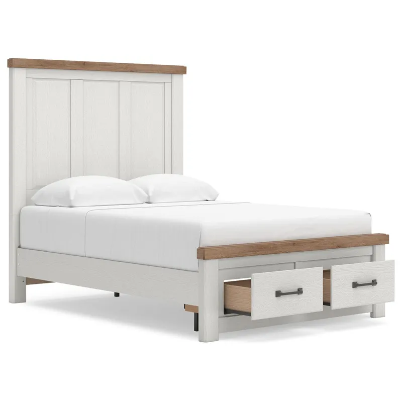 Savonport Full Panel Storage Bed