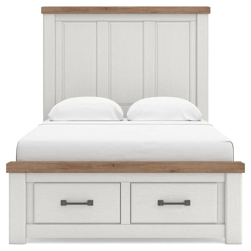Savonport Full Panel Storage Bed
