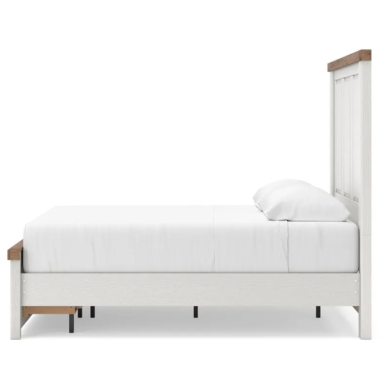 Savonport Full Panel Storage Bed
