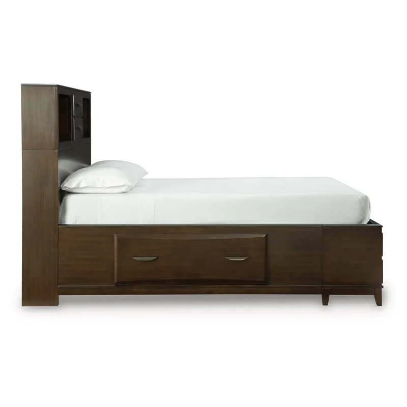Vanmore Queen Storage Bed, Dresser and Mirror