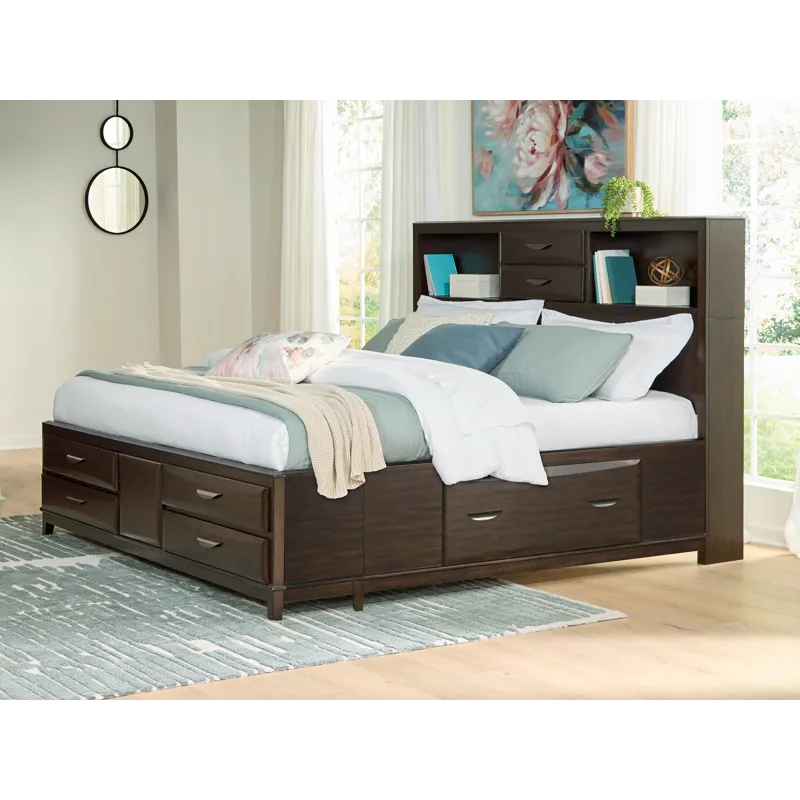 Vanmore California King Storage Bed