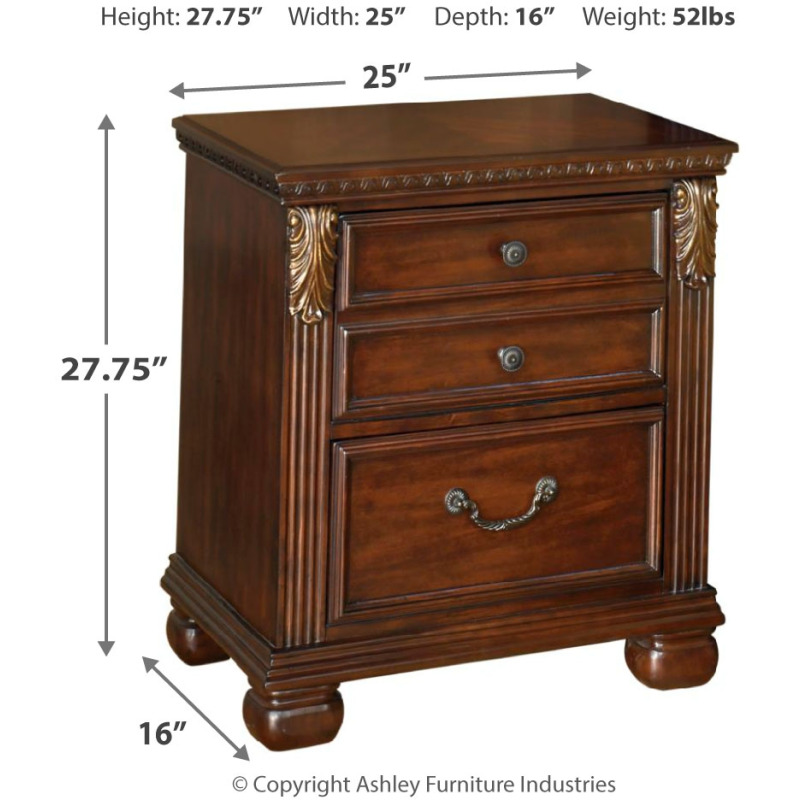 Leahlyn Nightstand B52692 by Signature Design by Ashley at Old Brick Furniture & Mattress Co.