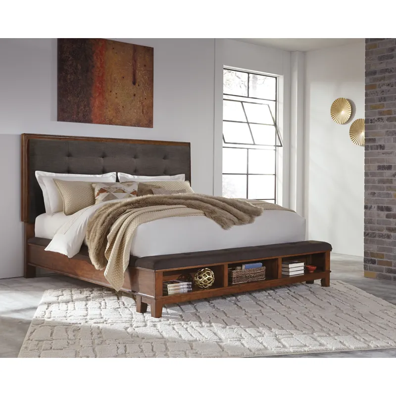 Ralene Queen Upholstered Panel Bed