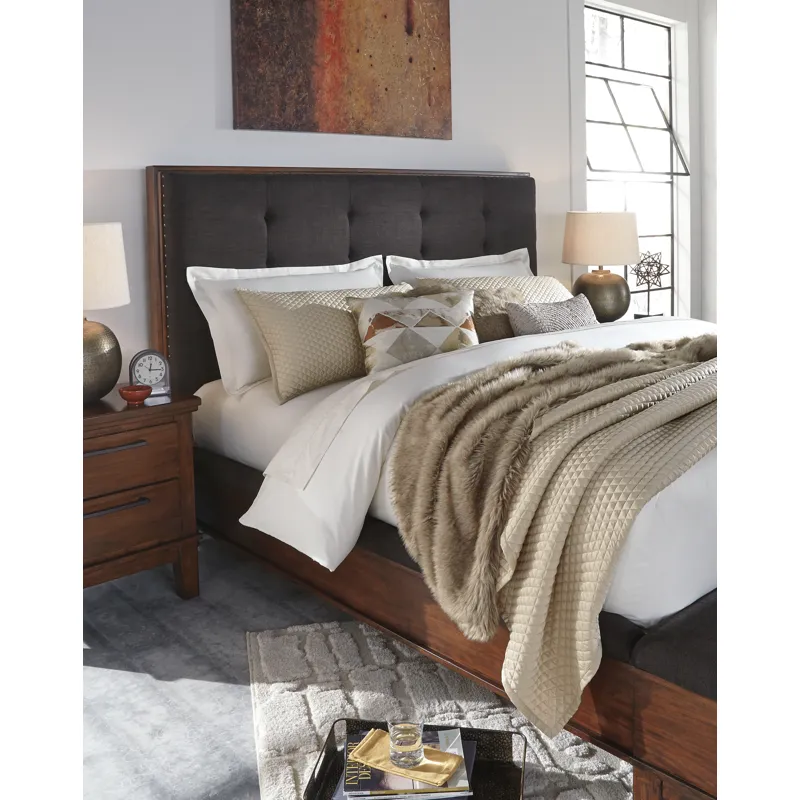 Ralene Queen Upholstered Panel Bed