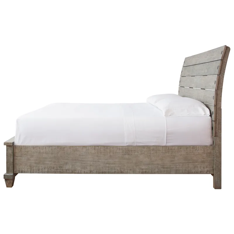 Naydell Queen Panel Bed with 2 Storage Drawers