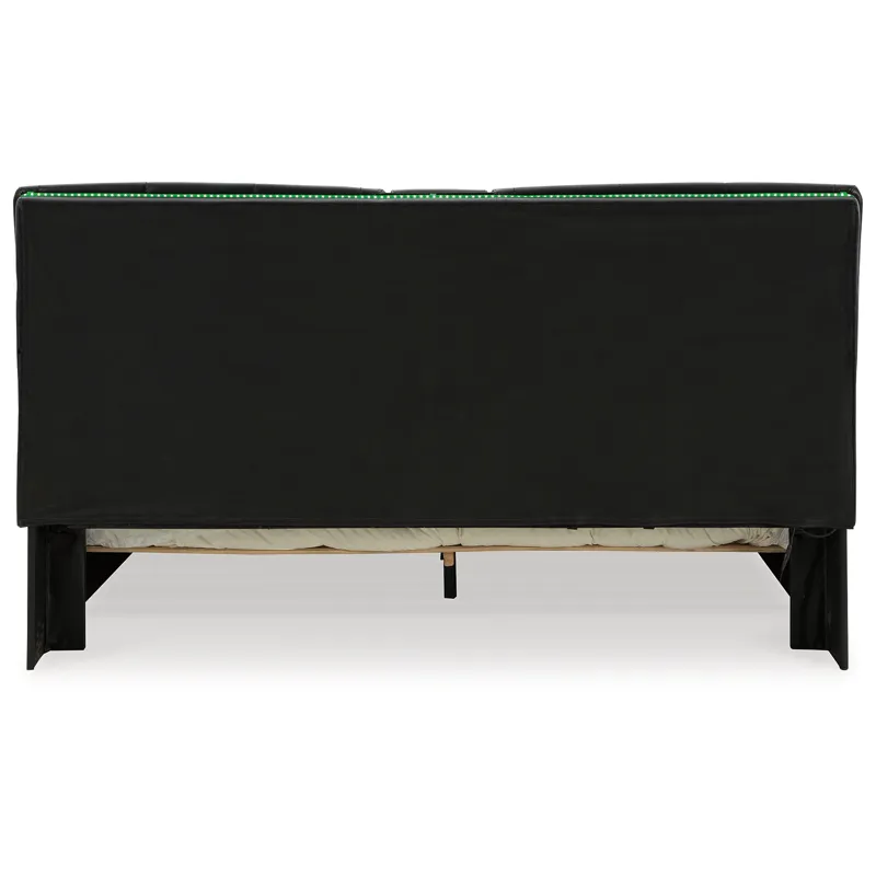 Beckilore King Upholstered Storage Bed